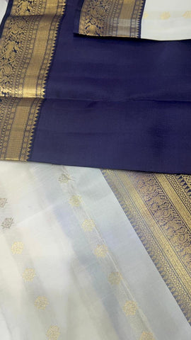Pure Kanjeevaram silk mark certified saree