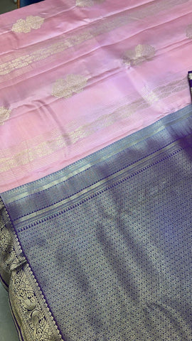Pure Kanjeevaram silk mark certified saree