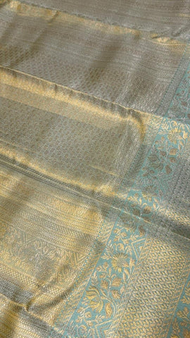 Pure Kanjeevaram silk mark certified saree