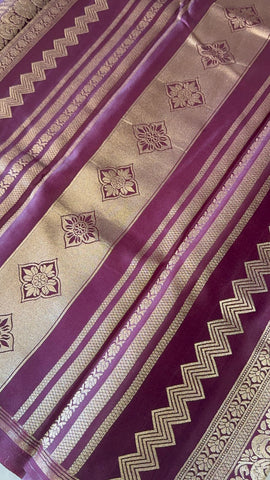 Premium semi crepe silk saree