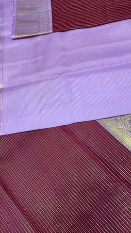 Pure Kanjeevaram silk mark certified saree