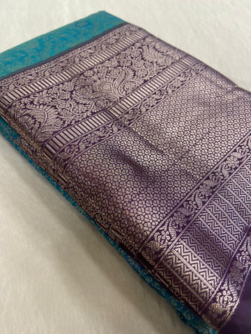 Premium Bridal Semi Kanchipuram Silk Saree