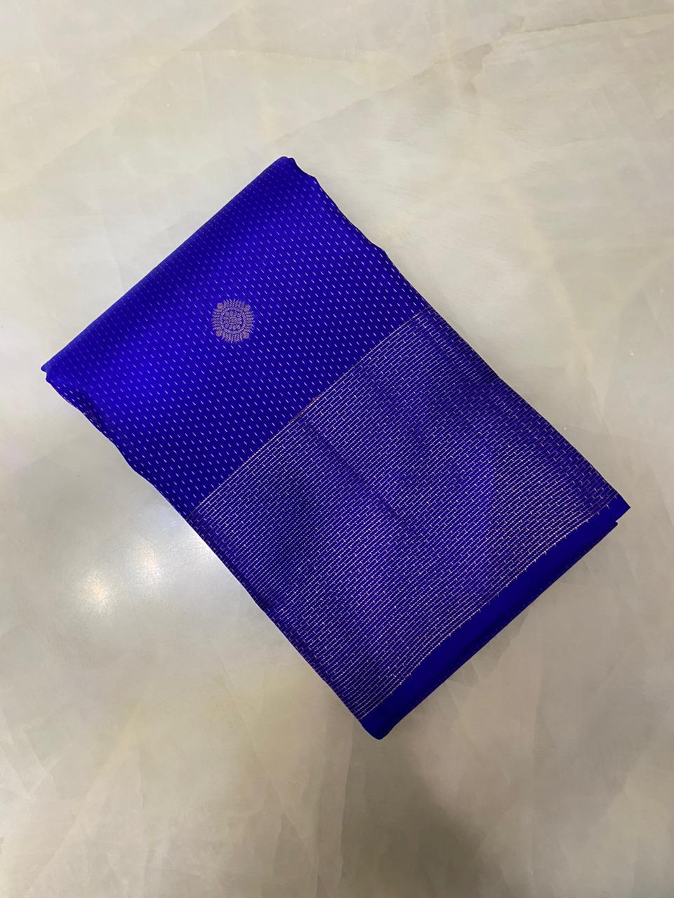 Pure zari handloom Kanjeevaram silk mark certified saree