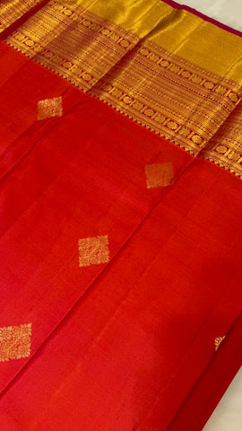 Pure Kanjeevaram silk mark certified saree