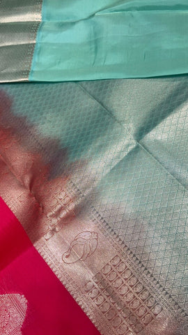 Pure mix Kanjeevaram silk saree