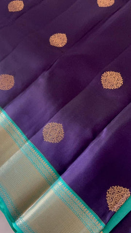 Half mix Kanjeevaram silk saree