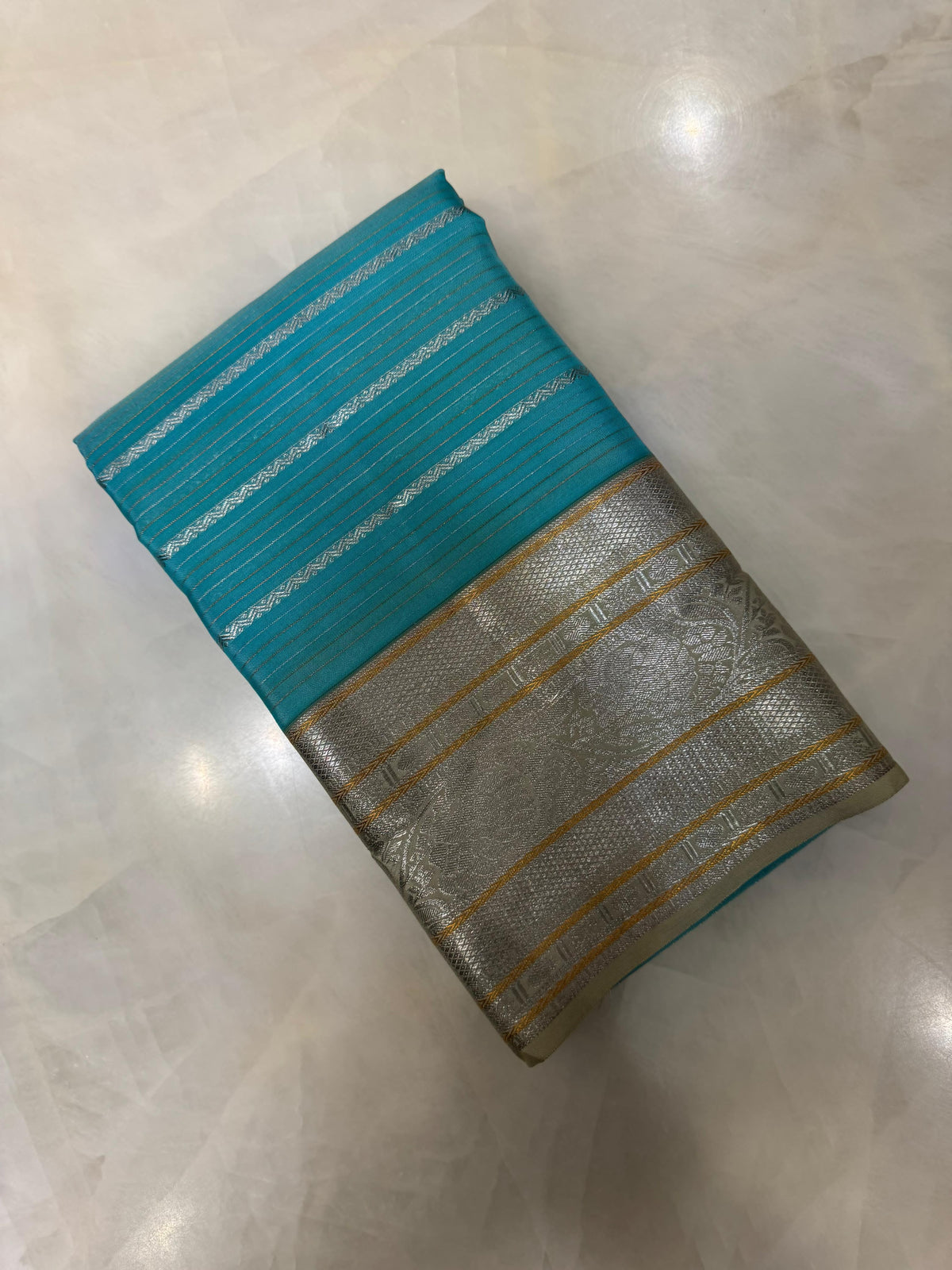 Half mix Kanjeevaram silk saree