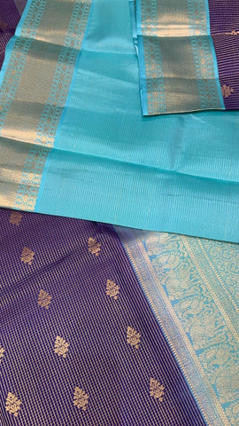 Pure Kanjeevaram silk mark certified saree