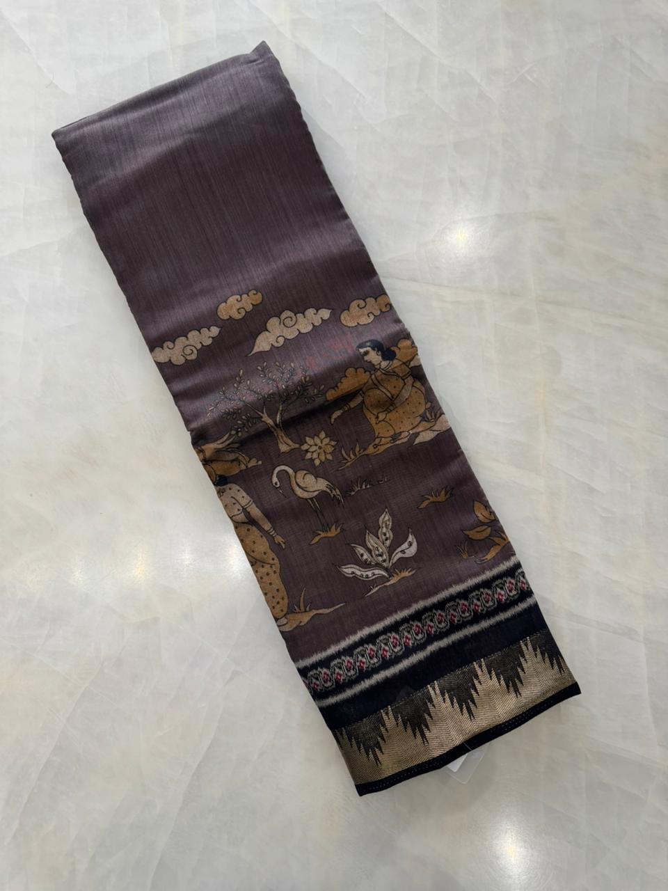 Premium Butter cotton saree