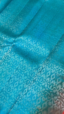 Pure Zari handloom Kanjeevaram silk mark certified saree