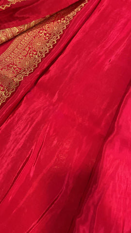 Pure Chinnon Saree