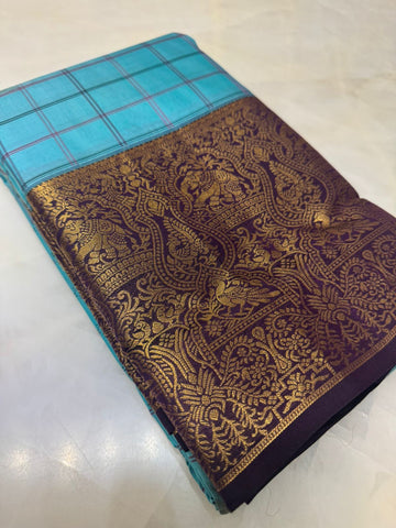 Pure Kanjeevaram silk mark certified saree