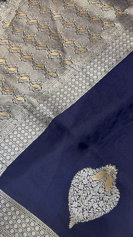 Premium crepe satin silk saree