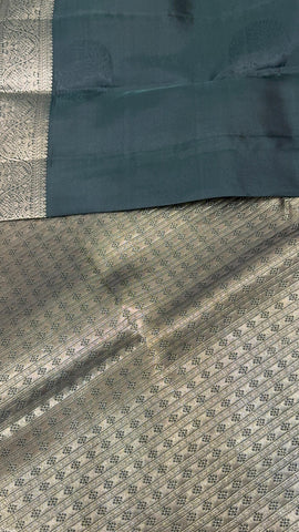 Half mix Kanjeevaram silk saree