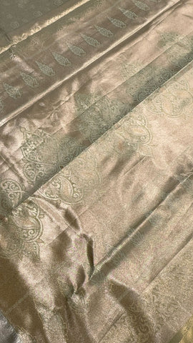 Bridal Tissue semi Silk Saree