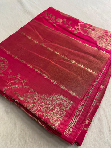 Pure Chinnon Saree