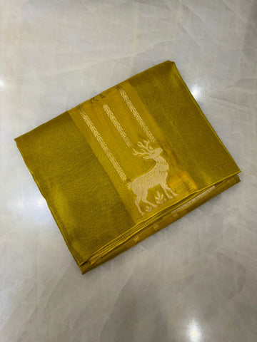 Pure Chinnon saree ⭐