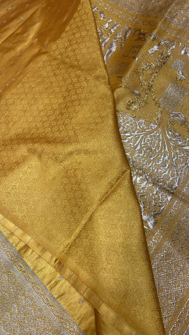Premium crepe satin silk saree