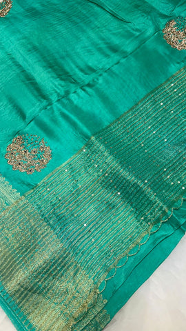 Premium organza saree