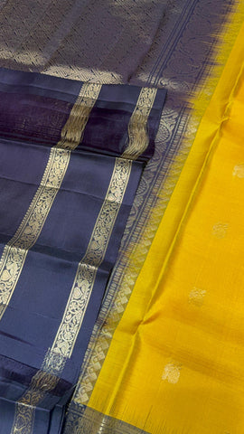 Pure handloom Kanjeevaram silk mark certified saree