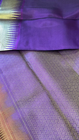 Pure Kanjeevaram silk mark certified saree