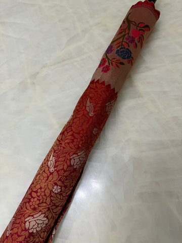 Premium semi Banarasi Kathan silk saree