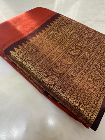 Premium semi Kanchipuram silk saree