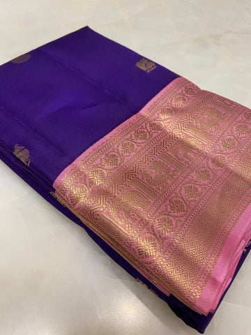Half mix Kanjeevaram silk saree