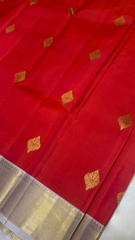 Half mix Kanjeevaram silk saree