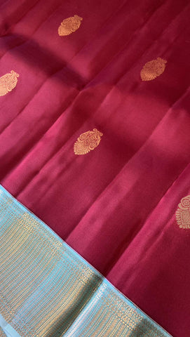 Half mix Kanjeevaram silk saree