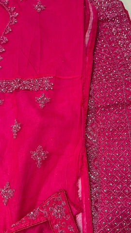 Semi stitched Fancy lehenga with self dupatta and blouse