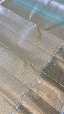 Pure zari handloom Kanjeevaram silk mark certified saree