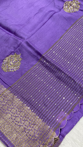 Premium organza saree