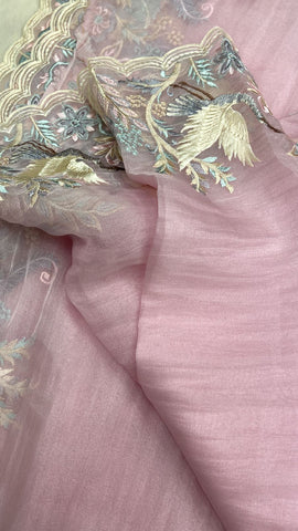 Pure Soft Organza Saree 💓