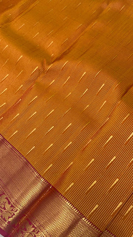 Half Mix Kanjeevaram Silk Saree