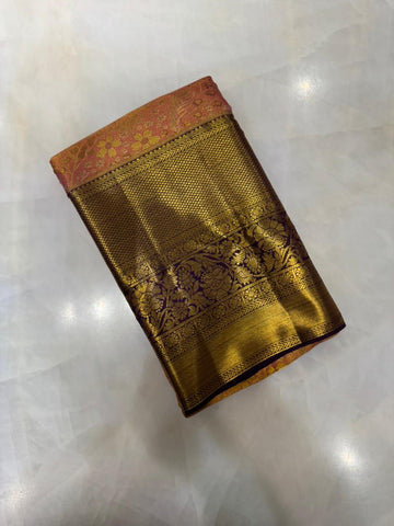 Pure Kanjeevaram Silk Mark Certified Saree