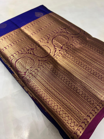 Half mix Kanjeevaram silk saree