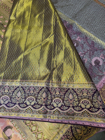 Pure Zari handloom silk mark certified- ‘The Ember Queen Kanjeevaram’
