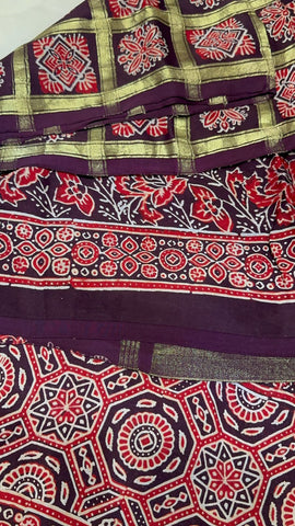 Pure modal silk saree