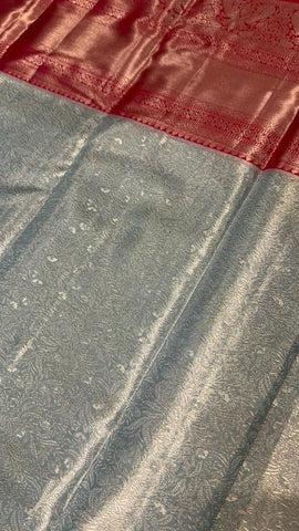 Pure Kanjeevaram Silk Mark Certified Saree
