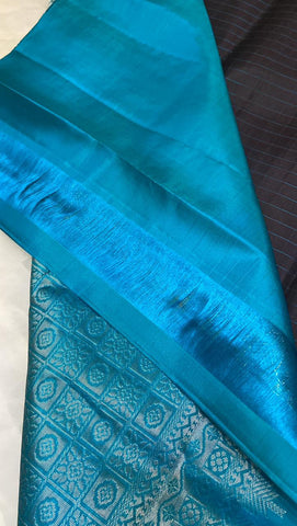 Pure Zari handloom Kanjeevaram silk mark certified saree