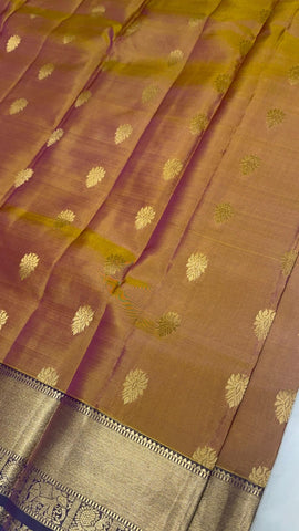 Half Mix Kanjeevaram Silk Saree