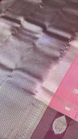 Half mix Kanjeevaram silk saree