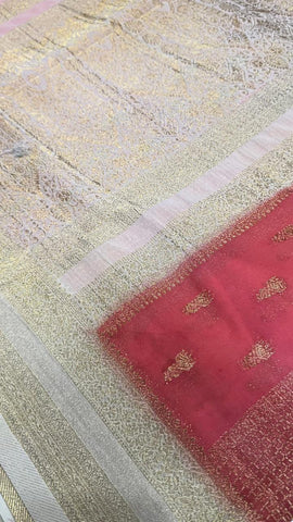 Premium quality wrinkle crepe silk saree