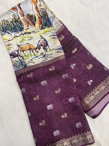 Premium Viscose Silk Saree