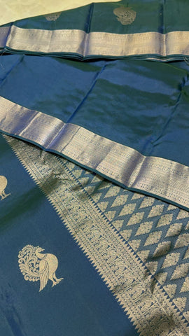 Half mix Kanjeevaram silk saree