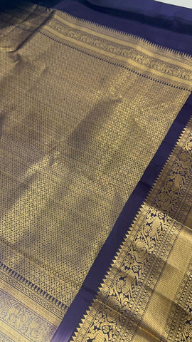 Pure Kanjeevaram silk mark certified saree