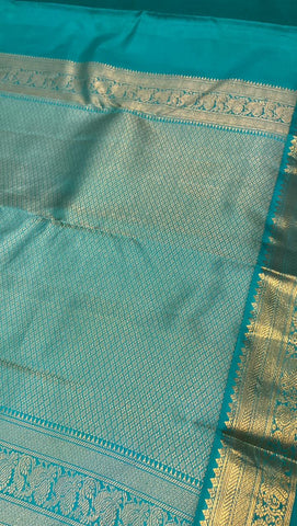 Pure Zari handloom Kanjeevaram silk mark certified saree