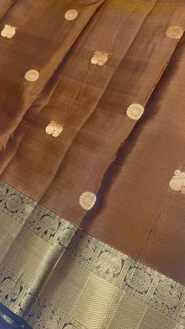 Half mix kanjeevaram silk saree