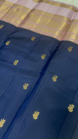 Half mix Kanjeevaram silk saree